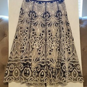 Embroidered skirt